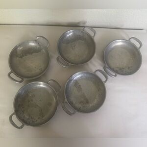 5 Vintage The Wilton Co. RWP
Pewter Baking Pans